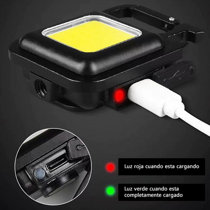 FlashLight | Linterna LED mini multifuncional recargable por USB